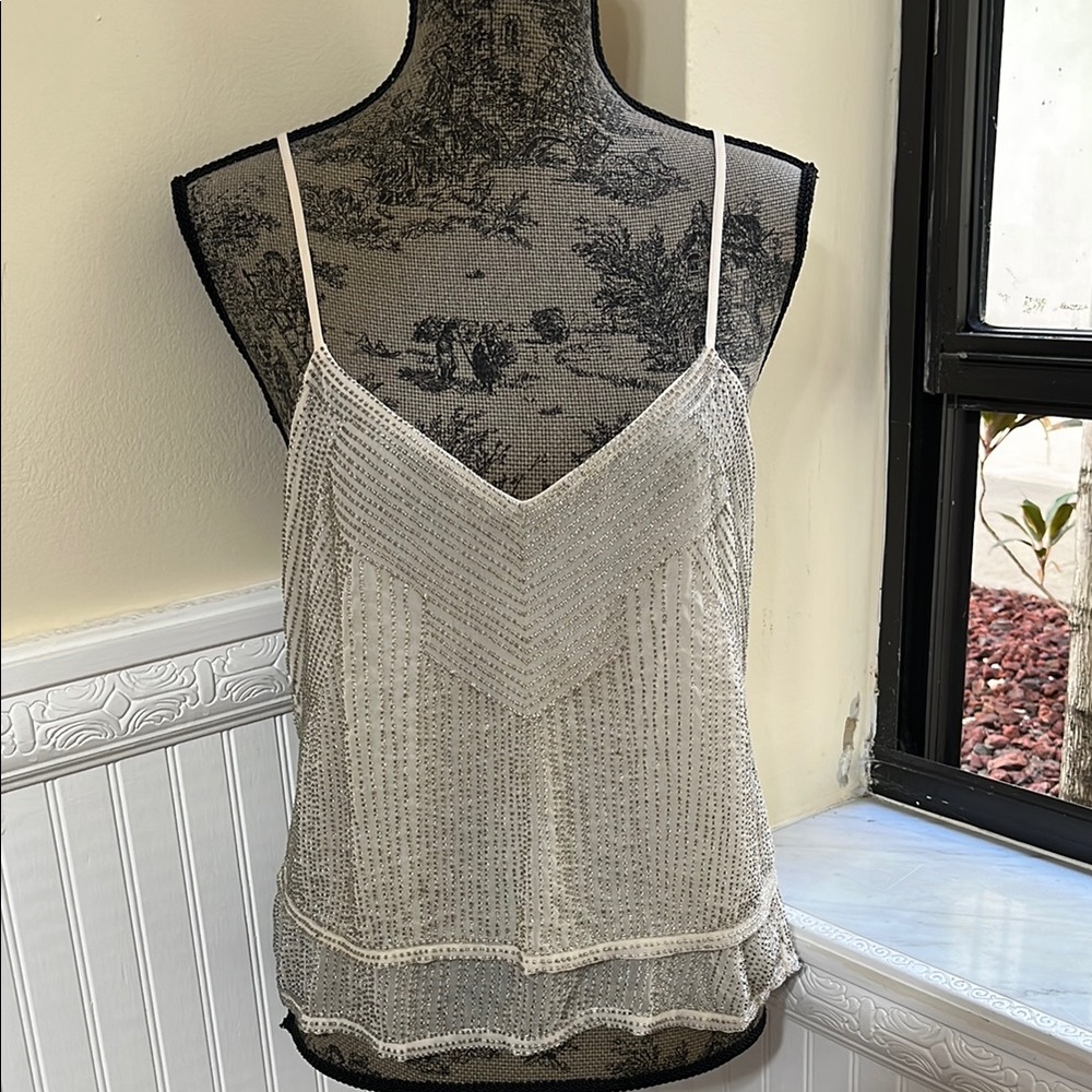 🦋 PARKER beaded top M